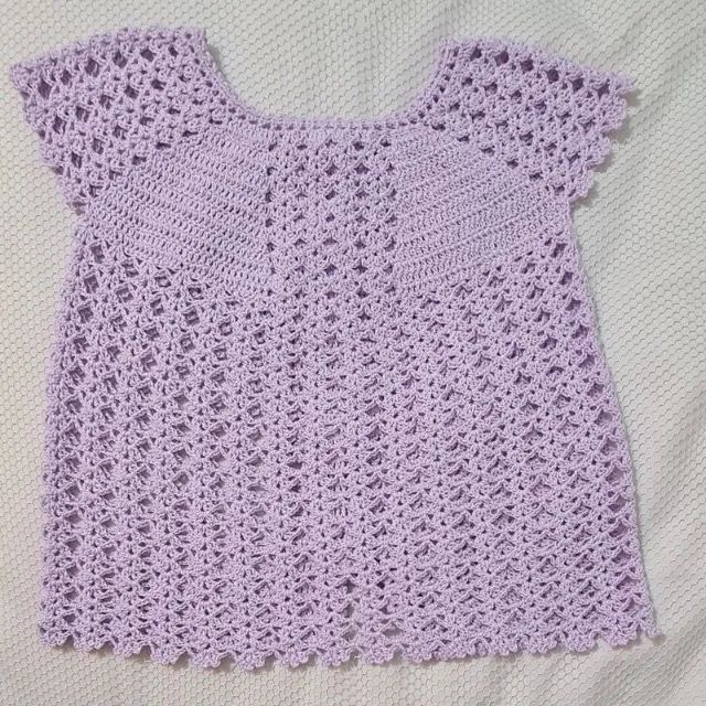 Vestido beb ê lilás praia  - Foto 2