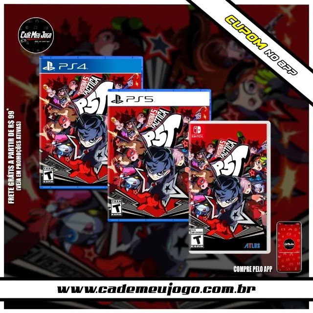 Persona 5 Tactica - PS5 - Compra jogos online na