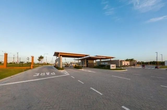 Lote com 450m² proximo ao clube e portaria, nascente e plano na Cidade Alpha Ceará - Foto 2