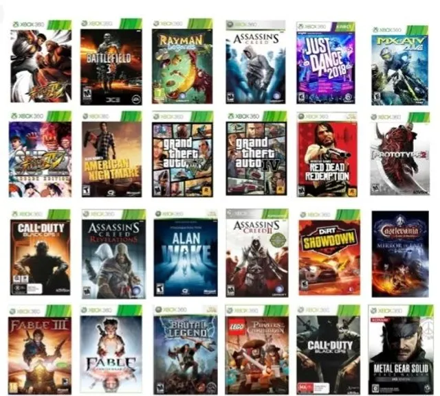 Jogos xbox 360 midia fisica  +395 anúncios na OLX Brasil