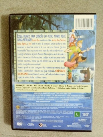 Vendo Dvd Scooby Doo - Ilha dos Zumbis - original  - Foto 2