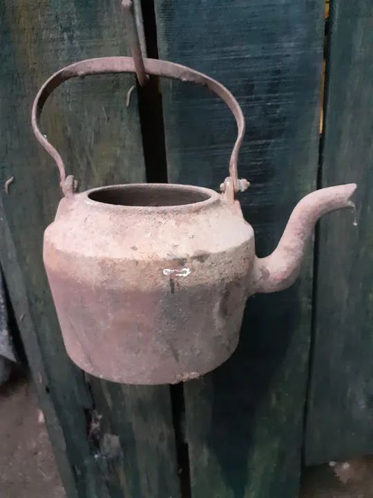 Chaleira de Ferro Antiga