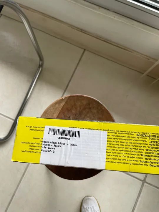 Colchão de Ar Flocked para Camping - Avelni - Foto 5