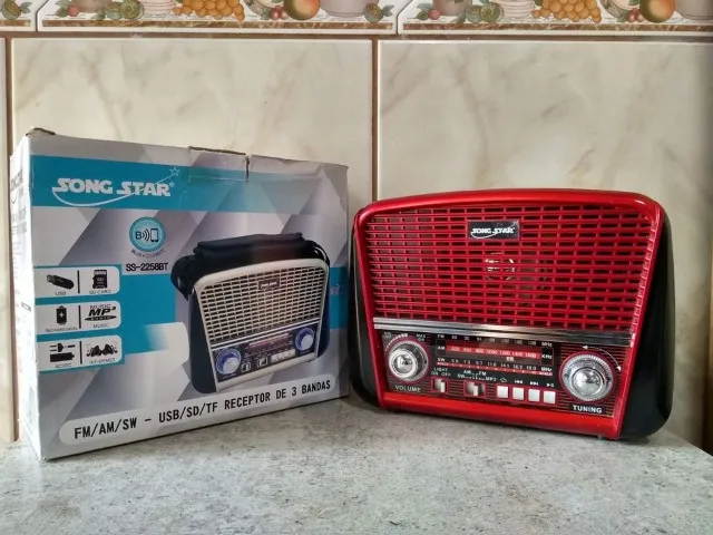 Rádio portátil Song Star SS-2258BT