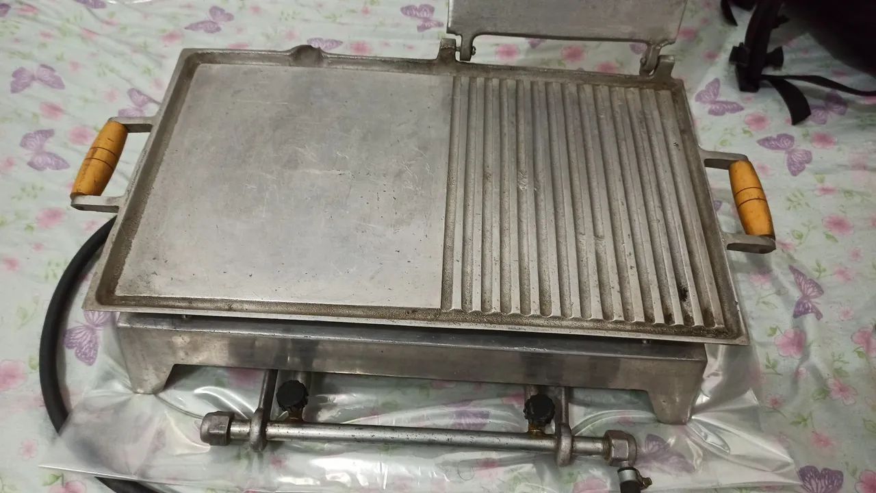 Chapa de lanches em alumínio 