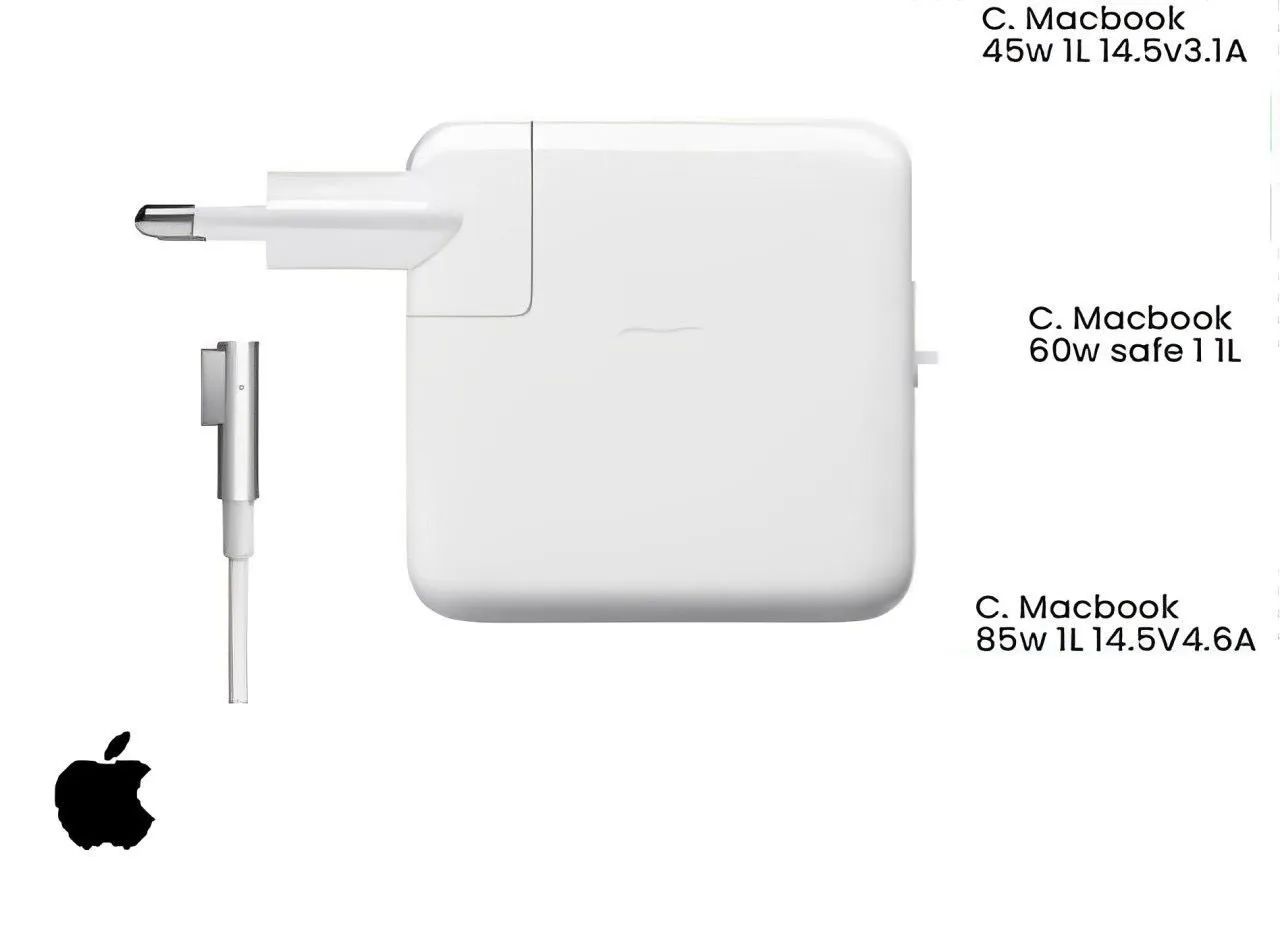 Carregador MagSafe para Macbook 45W, 60W e 85W