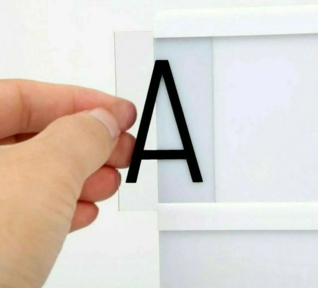Luminária led Tam G (letras /números/ símbolos) - Foto 2