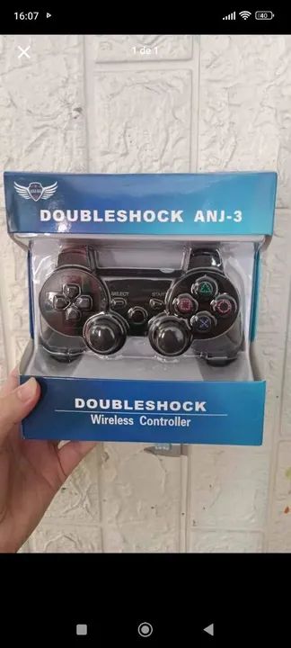 Controle Compatível com PS3 49,99 cada, 2 por 90,00, não acompanha cabo