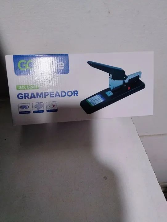 Grampeador Go Office - P/100 folhas - Foto 3