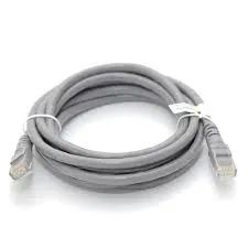Cabo de Rede CAT6 Rj45 Cinza - Internet por metro -2 Metros
