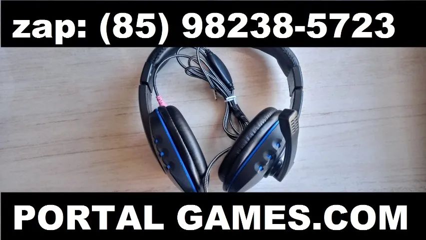 fone com microfone para computador gamer pc gamer novo na caixa - Foto 2