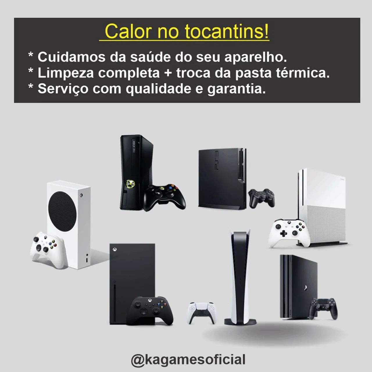 Limpeza completa @kagamesoficial 