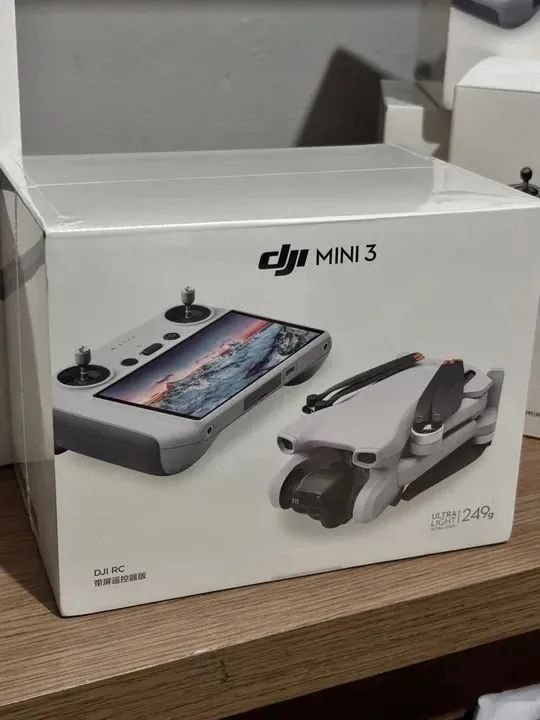 Drone Dji mini 3 Câmera 4K Controle com tela RC - Foto 2