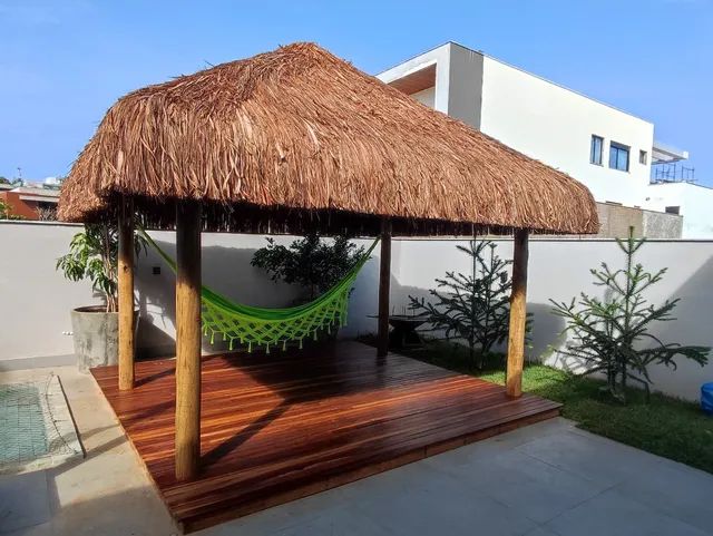 Quiosque de Palha Piaçava e Deck - Foto 3