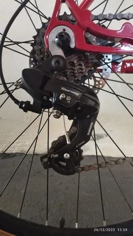 Bike COLLI Quadro Tamanho 19 - Vermelha  - Foto 4