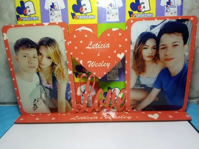 Porta Retratos Duplo Love - Foto 3