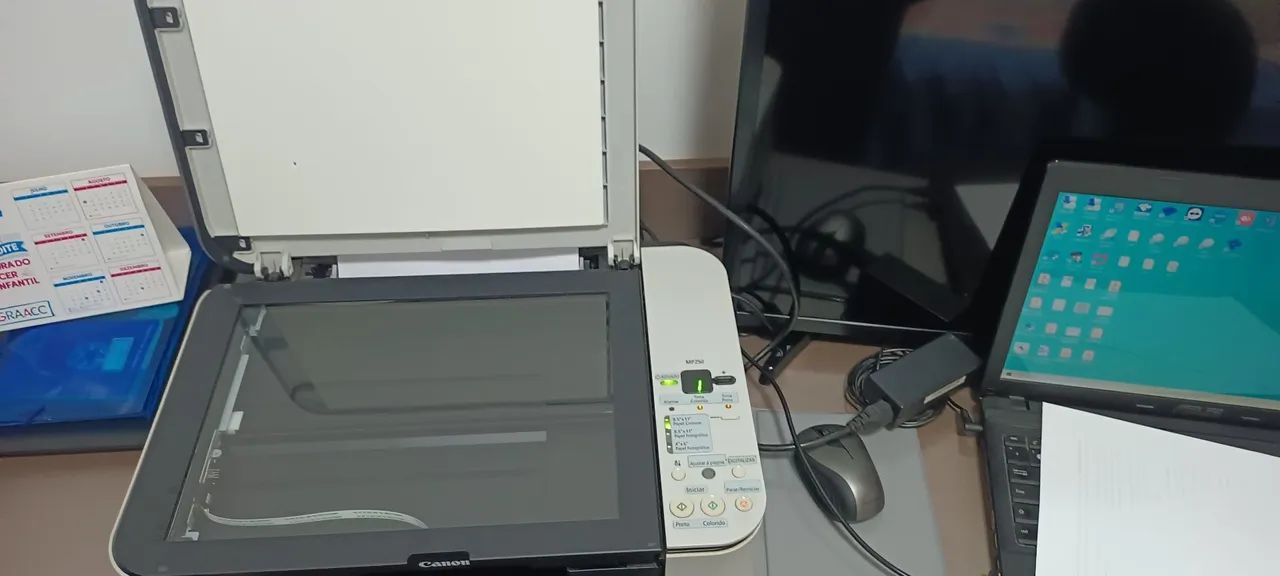 Impressora Multifuncional Canon MP250 - Imprima, copie e digitalize - Foto 2