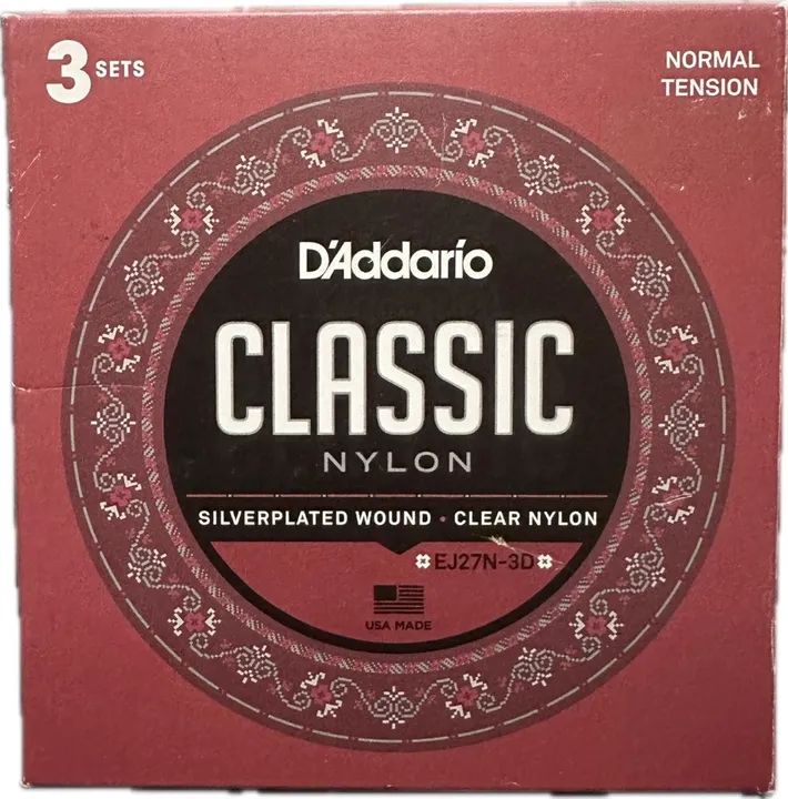Encordoamento Daddario Nylon Classic