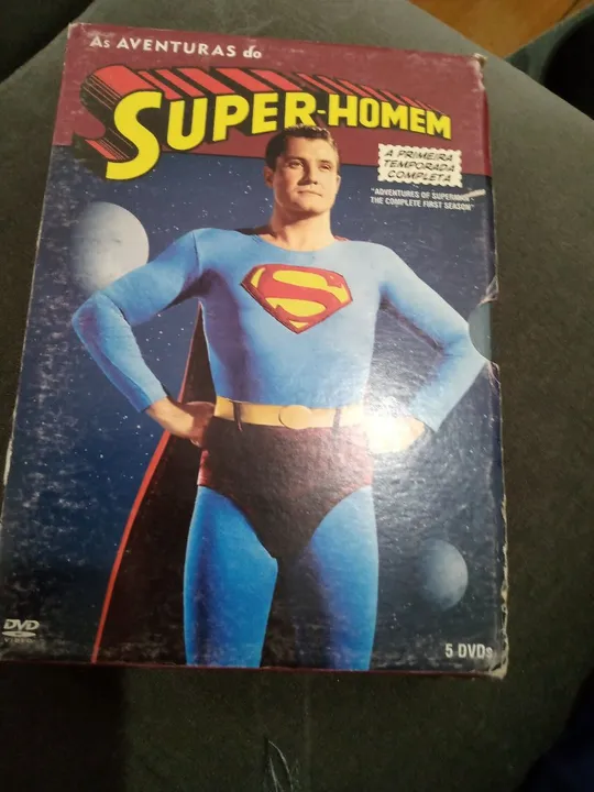 Box DVD as aventuras do Super Homem primeira temporada completa
