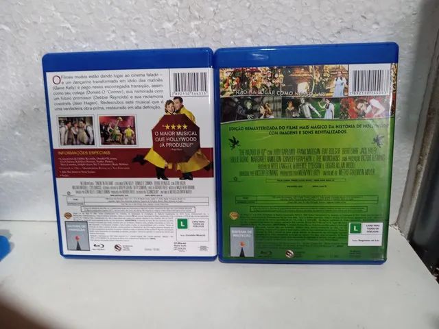 Coleção O Mágico de Oz+Cantando na chuva original - CDs, DVDs etc