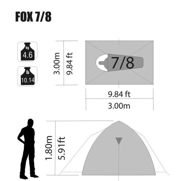 Barraca Fox 3/4 Nautika  - Foto 5