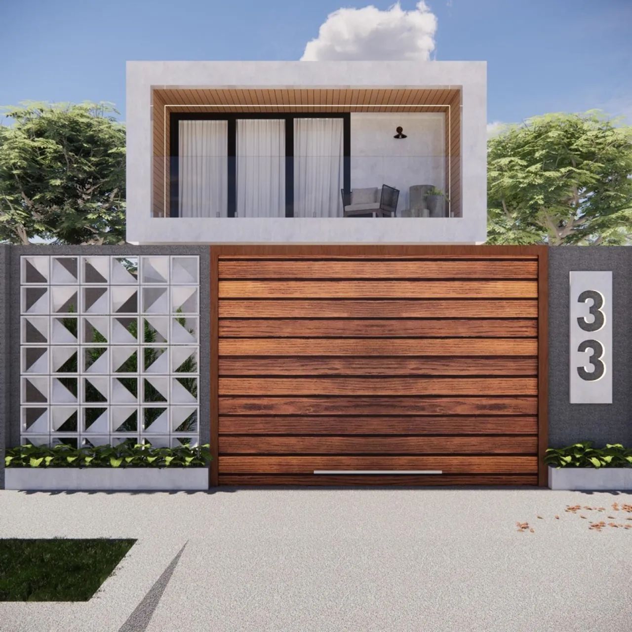 Blocos de concreto para construção - tijolo vazado decorativo  - Foto 2