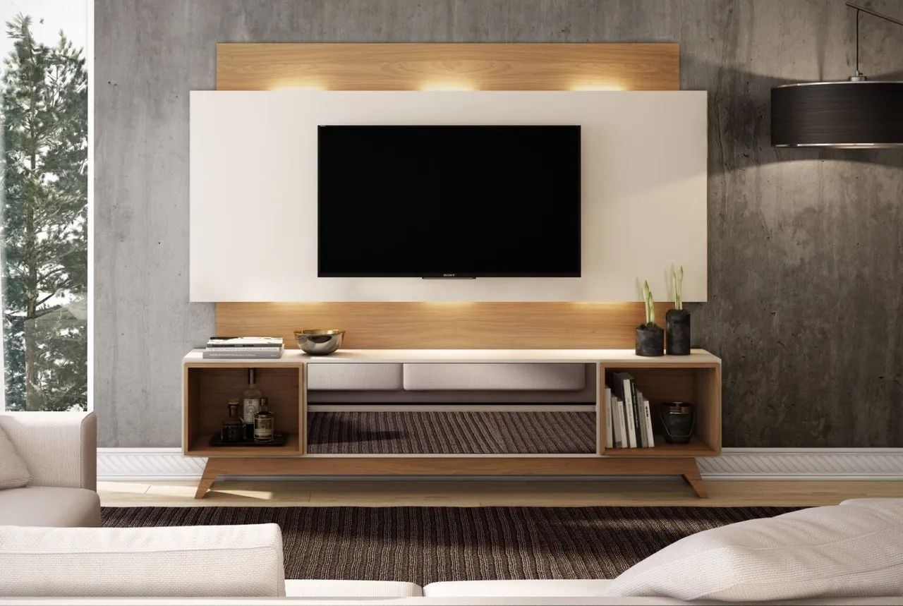 Home até 65? Balli com LED tt543 100%MDF