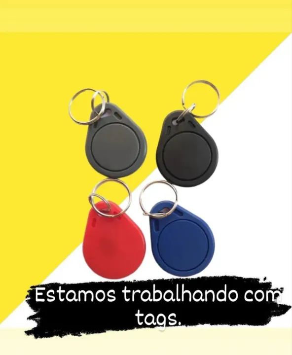 Tag de acesso para porta eletrônica, já configurado temos para pronta entrega