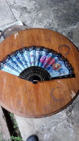Leque de tecido - Foto 2