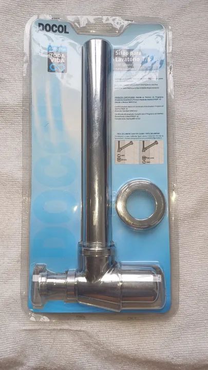 Sifão para lavatório 7/8" - Foto 5