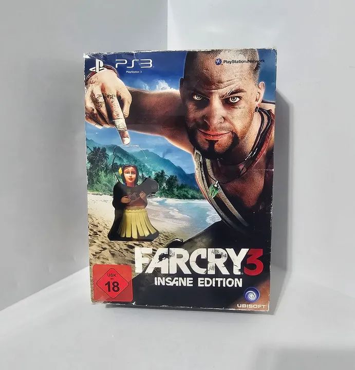 Farcry 3 insane edition ps3 edição de colecionador  raríssima