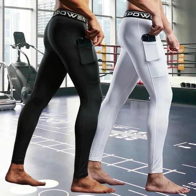 Calça térmica esportiva com bolso - Foto 5