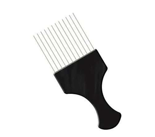  Pente Afro Com Dentes De Aço - Foto 2