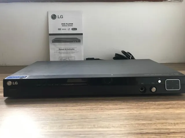 DVD player LG com karaokê