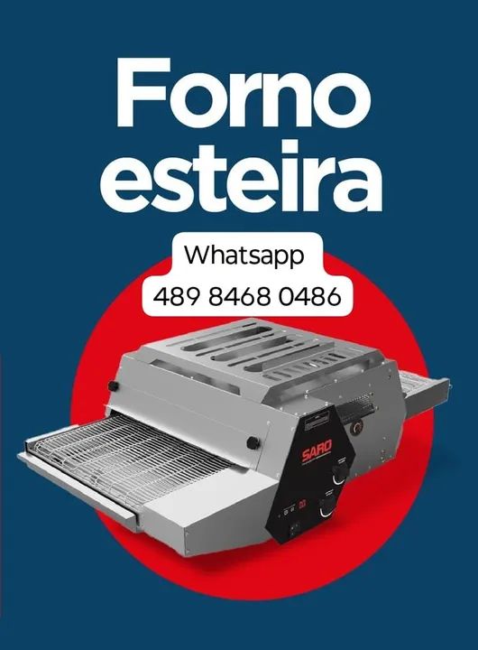 Forno de pizza 50 cm* elétrico a pronta entrega 
