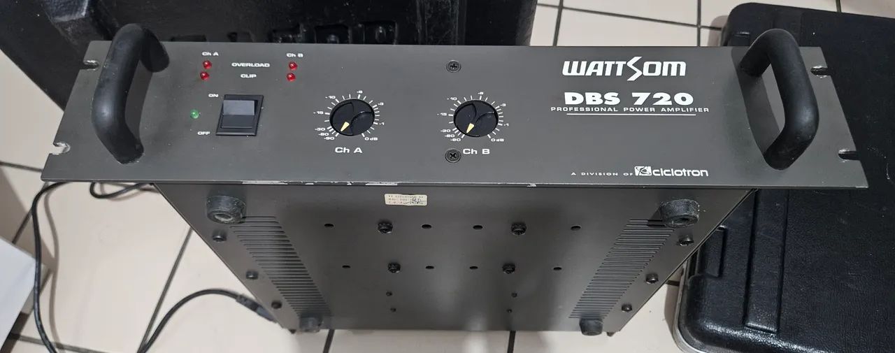 Amplificador Wattson DBS 720 - Profissional - Foto 2