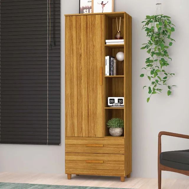 Estante Multifuncional Paris Canela - Frete Grátis - Receba Hoje - Foto 4