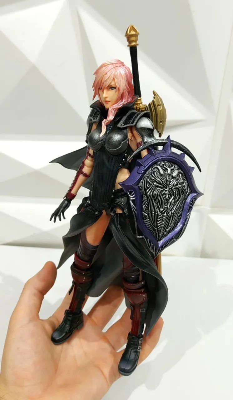 Play Arts Kai Final Fantasy Xiii Lightning Returns Ultimate - Leia
