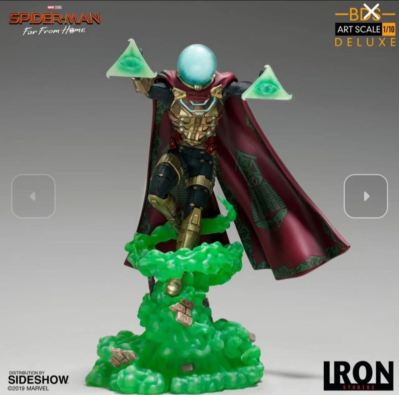 Mysterio Deluxe Iron Studios Spider-Man Far From Home<br><br>