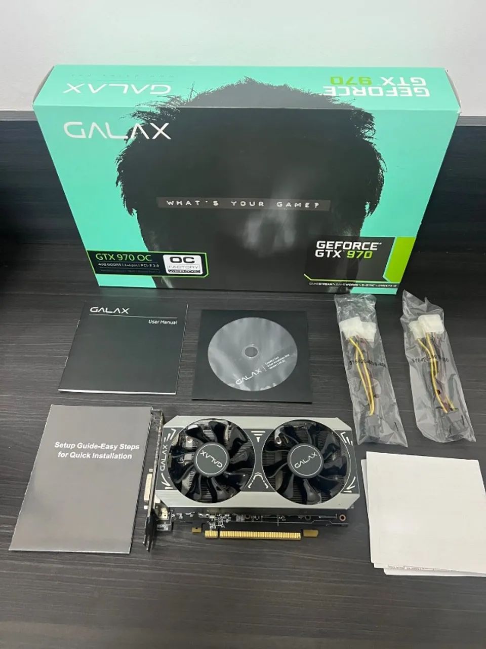 Placa de Video - GForce GTX 970 OC - 4GB + Nota Fiscal