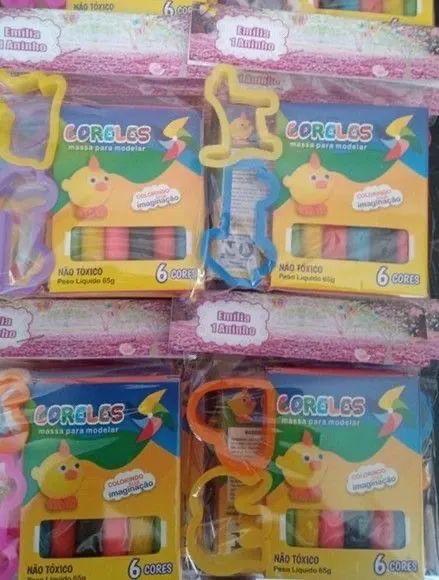 Kit Massinha de Modelar com 20 Forminhas - Foto 3