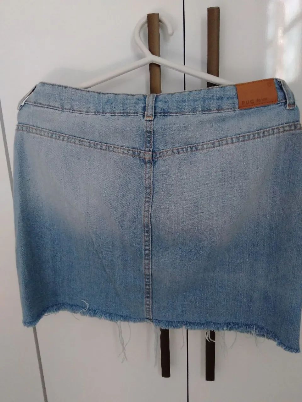 Saia Jeans HERING PUC infantil com Bolsos - Foto 4