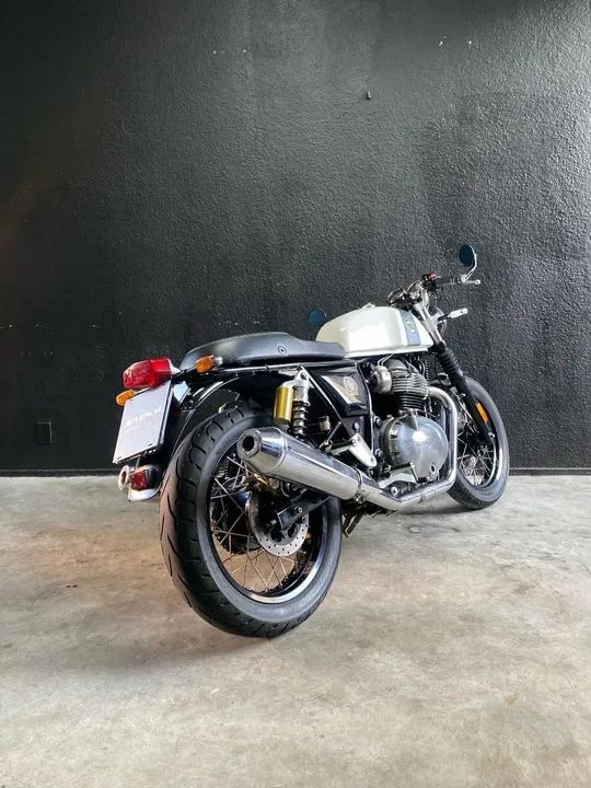 CONTINENTAL GT ROYAL ENFIELD I/ CGT 650 BRANCA 2020/2021 - Foto 3