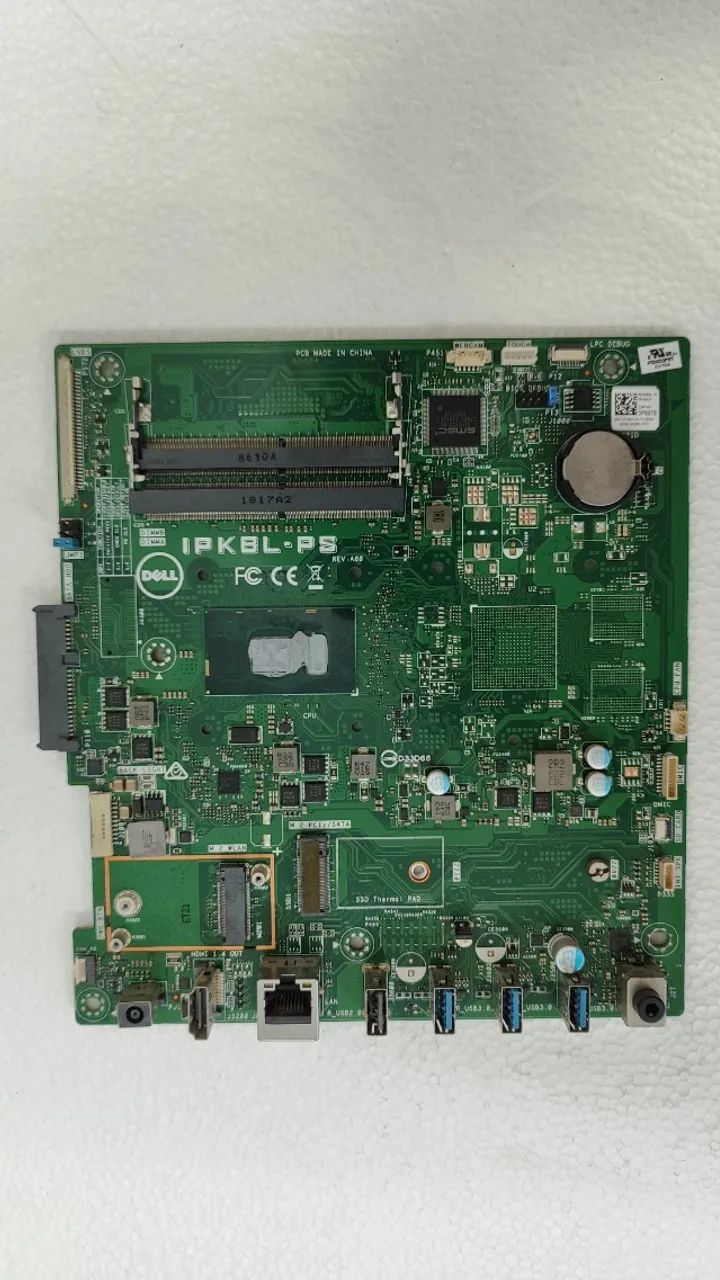 Placa Mãe Dell Inspiron  Aio 3277 usada