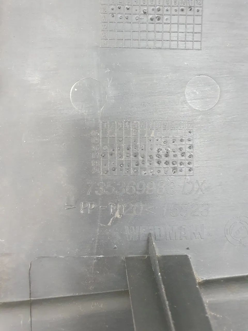 Moldura Coluna Central Direita Fiat Idea Adventure 2012 - Foto 6