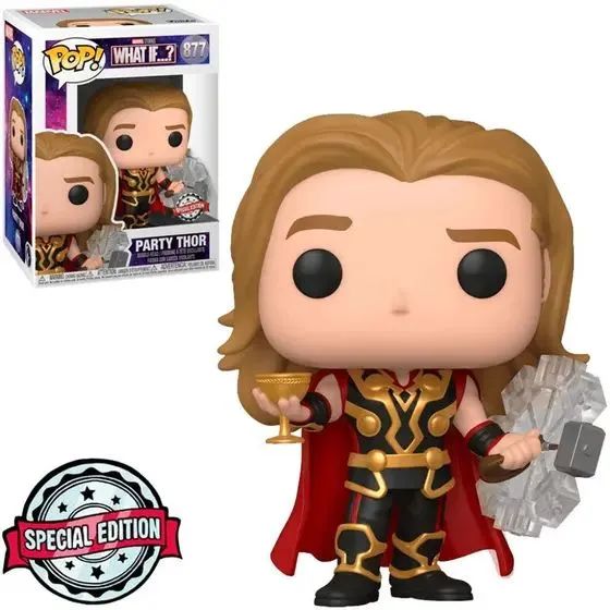 Funko Pop Party Thor - What If...? - Edição Especial - Foto 2