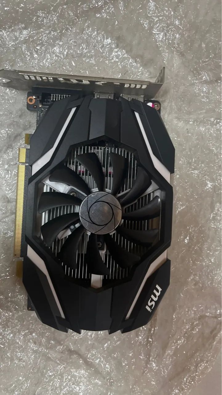 Placa de Vídeo MSI GTX 1050 TI 4gb C/ DEFEITO!!