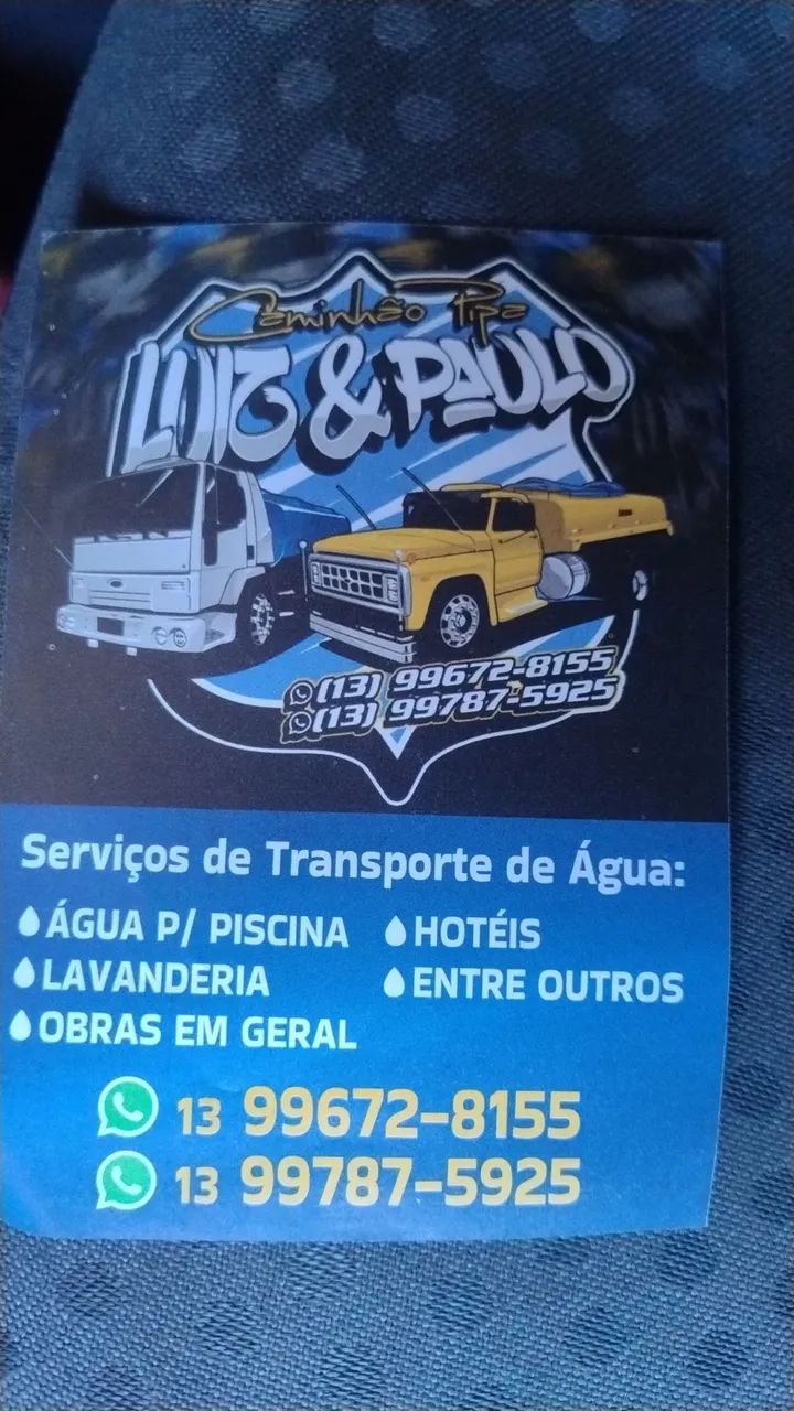 Caminhão pipa Guarujá - Serviços - Loteamento João Batista Julião, Guarujá  1464001186 | OLX