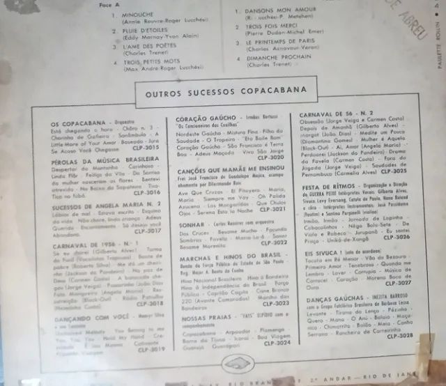 Disco da Paulette Rollin - Raridade dos anos 50/60  - Foto 2