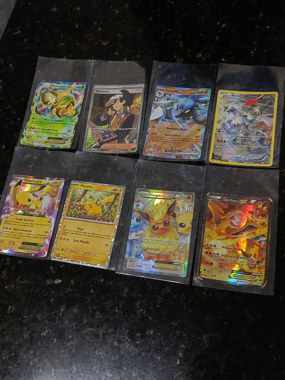 Cartas Pokémon - Raras e Foil - Coleção Completa